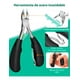 thumbnail image 4 of Juego Pedicure Manicure Corta Uñas Alicate Profesional Negro, 4 of 8