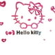 thumbnail image 4 of Calcomanía de pared 3D de acrílico estéreo mediano con dibujo de gato lindo de Hello Kitty para habitación infantil, dormitorio, mesita de noche, letras en rosa, rojo y negro, 4 of 5