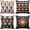Ethnic 4, variant on Set of 4 Western Native Tribal Throw Pillow Covers Aztec Vintage Geometric Modern Brightly Decorative Pillow Cases Home Decor Standard Square 18x18 Inches Pillowcases