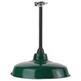 thumbnail image 1 of FUTUREORYY Vintage Lamp Shade Green Metal Light Cover Retro Design Workshops 1Set, 1 of 8