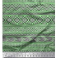 thumbnail image 1 of Soimoi Cotton Poplin Fabric Aztec Geometric Print Fabric by Yard 42 Inch Wide, 1 of 3