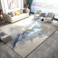 thumbnail image 2 of Luxury Abstract Carpets for Living Room 300x400 Large Area Rugs Modern Thickened blending Tables Floor Play Mats Bedroom Mat My Lux Decor Round, 2 of 8