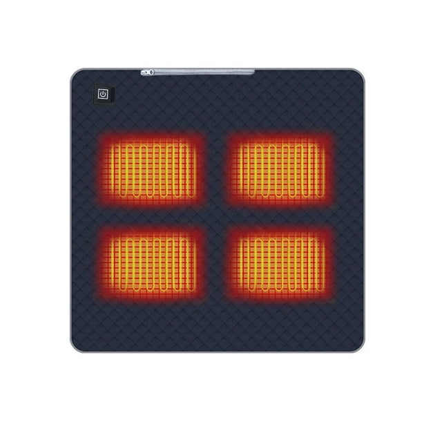 Yingyy Electric Heating Four-Zone Heating Electric Three-Level Temperature It offers Back-Heating Seat Plug-In Soft Chairs, Cushions