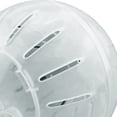 thumbnail image 2 of Pet Mini Jogging Ball Hamster Ejercicio Plástico Transparente Trot Ball Juguetes (Blanco), 2 of 7