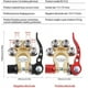 thumbnail image 5 of Conectores de terminales de batería de automóvil, 2 terminales de cable de batería de automóvil de desconexión rápida de liberación rápida, 4 vías Positivo Negativo, 5 of 5