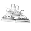 Philips Avent Natural Baby Bottle Fast Flow Nipple, 6M+, 4pk, SCF654/43