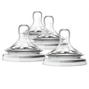 Philips Avent Natural Baby Bottle Fast Flow Nipple, 6M+, 4pk, SCF654/43