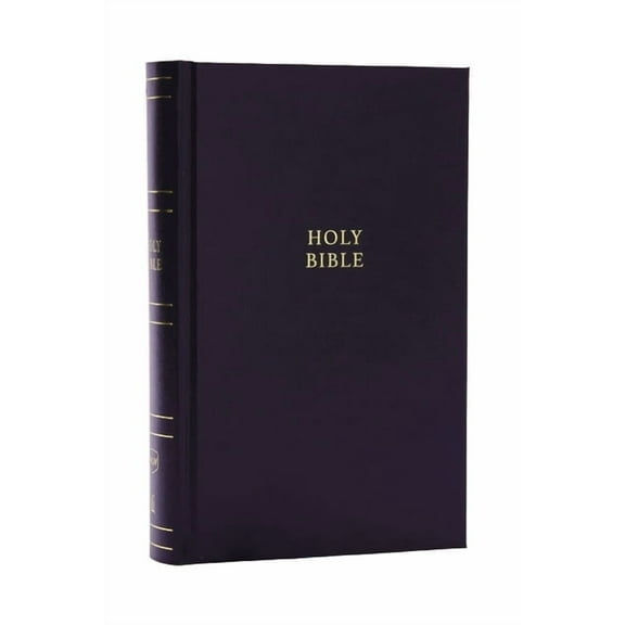 NKJV Personal Size Large Print Bible with 43,000 Cross References, Black Hardcover, Red Letter, Comfort Print, (Hardcover)