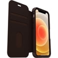 thumbnail image 2 of OtterBox Strada Carrying Case (Folio) Apple iPhone 12 mini Smartphone, Espresso Brown, 2 of 10