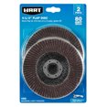 thumbnail image 7 of HART 2-Piece 4.5-Inch Flap Disc 80-Grit, 7 of 7