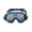 Turq/Smoke, variant on CLEAR'R FOCUS Adult Swim Mask Turq/Smoke Unisex