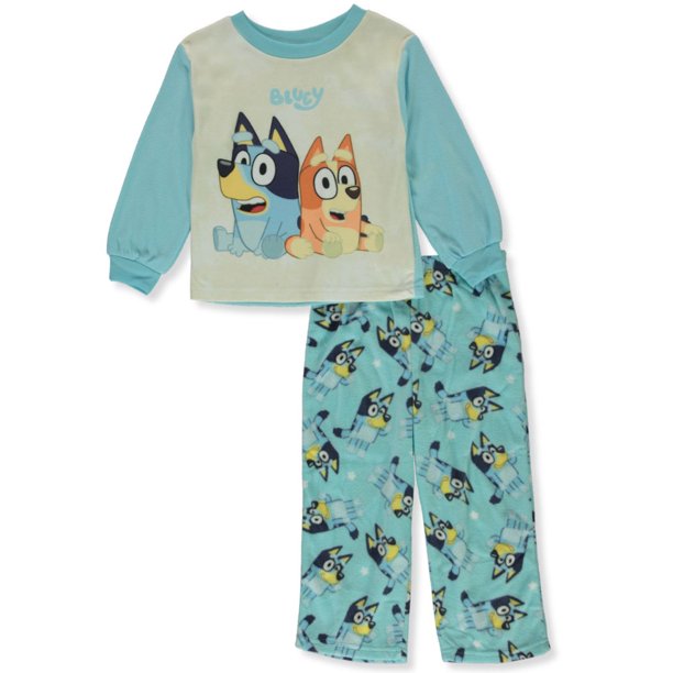 Favorite Characters Boys' Bluey and Bingo Fleece Infant Pajamas (12 mo