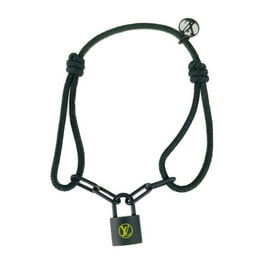 【レア品】値下げLOUIS VUITTONブレスレット・LV ロープM1540M Pre-Owned LOUIS VUITTON Louis Vuitton Metal LV Rope Bracelet
