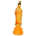 thumbnail image 3 of 1pc Delicate Resin Ornament Small Buddha Statue Creative Housewarming Gift, 3 of 9
