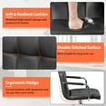 thumbnail image 6 of ZENY Adjustable Height Bar Stools - Set of 4, Black, 6 of 10