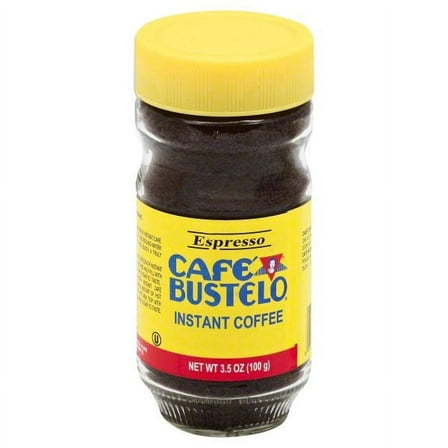 Café Bustelo Instant Coffee, Espresso, 3.5 oz Canister