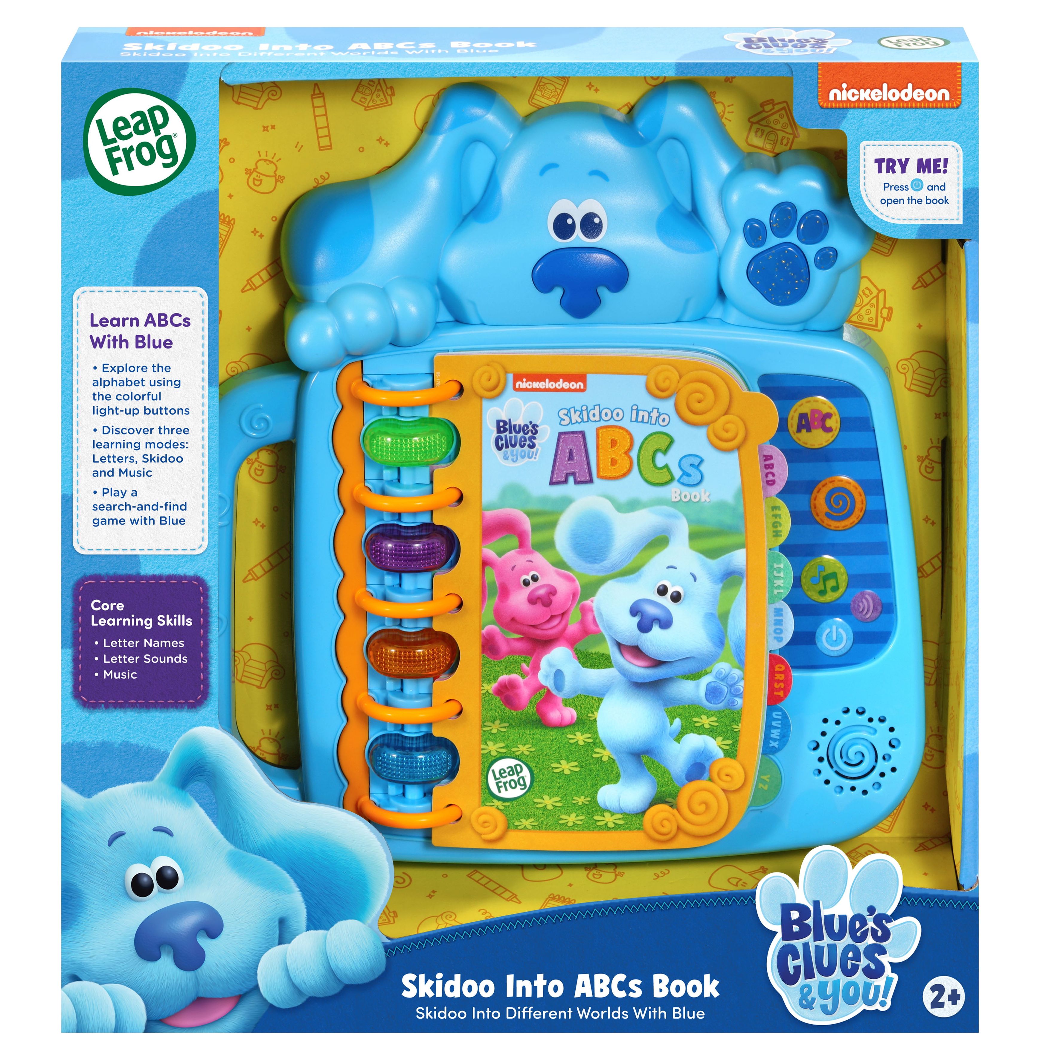 LeapFrog Blue’s Clues & You!™ Skidoo Into ABCs Book for Kids, Blue ...