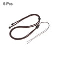 thumbnail image 3 of Unique Bargains Jade Ropes Nylon Cord Necklace Holder Strings Emerald Rope, Brown 5 Pack, 3 of 6