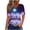 Purple Shirts, variant on Jsaierl Womens Halloween Shirts Funny Ghost Graphic Tees Stretch Loose Fit V Neck T-Shirts Short Sleeve Holiday Blouse Tops Halloween Clothes,Sizes S-3XL