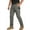 Army Green, variant on Mens Combat Trousers Work Pants Multi Pockets Joggers Elasticated Waist Hiking Trouser Tactical Combat Pant Comfortable Fit Workwear Straight Leg Bottoms Sweatpants