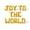 Gold, variant on Letter Balloons - JOY TO THE WORLD 16" Inch Alphabet Letters Foil Mylar Balloon Christmas Party Banner (Red)