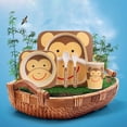 thumbnail image 3 of 1 Set/5pcs Monkey Pattern Kids Flatware Lovely Children Tableware Set Cretive Dinnerware for Home Daily Use, 3 of 10