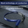 thumbnail image 2 of ZZkhGO Bone Conduction Wireless Headphones, Bluetooth 5.2 Open Ear Headset, Sports Headphones with IP55 Sweat Resistance, 2 of 7