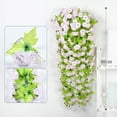 thumbnail image 2 of D-594 Pink 80Cm Wall Hanging Simulation Rose Artificial Flower For Home Garden Decor Easy Install #75d71, 2 of 8