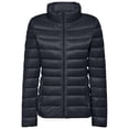 thumbnail image 5 of KICILVS Puffer Jacket Womens Lightweight Packable Quilted Coat Stand Collar Zip Up Down Jacket Warm Winter Outerwear, 5 of 7