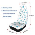 thumbnail image 4 of Sikiie Dachshund Dog Puppy Car Seat Protector 2 Pack Car Seat Cushion Mat, Car Seat Covers for SUV, Truck, Van, 4 of 7