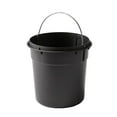 thumbnail image 5 of Better Homes & Gardens Matte Black 1.3 Gallon Metal Bathroom Trash Can with Removable Liner, 5 of 6