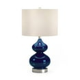 thumbnail image 4 of Evelyn&Zoe Traditional Metal Table Lamp with Satin Nickel Accents, 4 of 11