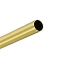 thumbnail image 4 of Uxcell 16mm OD 1mm Wall Thickness 200mm Length Brass Round Tube 2 Pack, 4 of 5