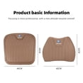 thumbnail image 4 of Funda de cojín para asiento de coche, protección lumbar, soporte de cintura para Volkswagen Arteon T-ROC T5 Tiguan GTI Tayron R-Line Sharan CC R, 4 of 5