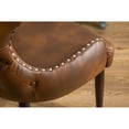 thumbnail image 2 of Brown Faux Leather Upholstery / Office Setting / Blends Well with Decor, 2 of 5