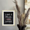 thumbnail image 2 of Designs ByLITA I Woke Up Feeling Tired Inspired, 8 x 10 White Framed Wall Art Print | Positive Motivational Decor, 2 of 7