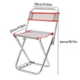 thumbnail image 5 of LEEYNEER Tabouret de Camping Pliant Robuste - Repose-Pieds Pliant Léger et Portable avec design Compact, Construction en Métal Robuste - pour Camping, Randonnée, Pêche, Voyage - Installation Instantanée/thé, 5 of 5