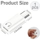 thumbnail image 2 of Adaptador de 8 Pin a USB C para Auricular, Adaptador de Audio de 8 Pin a USB C con Chip DAC Coatible con iPhone 17, 16, 15 Pro MAX Plus Air iPad 11, Solo fuión de Audio, no para Cargar o, 2 of 5