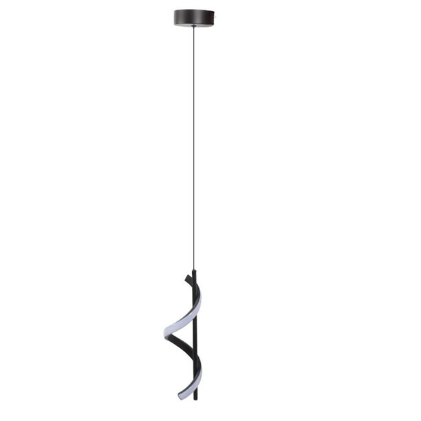 Lámpara Colgante LED EN ESPIRAL PARA MESITA DE NOCHE DE COMEDOR, MODERNA PARA COMEDOR, COCINA, COLGANTES