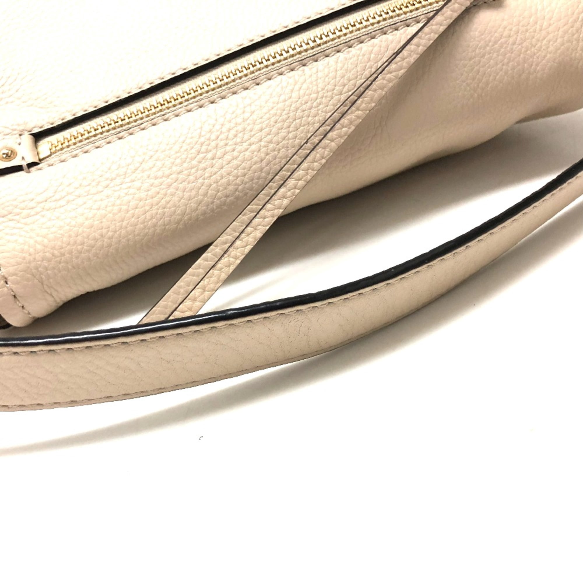 Pre-Owned Kate Spade PXRU6223 Crossbody Bag 2WAY Hand Bag Shoulder Bag Light Beige (Good)