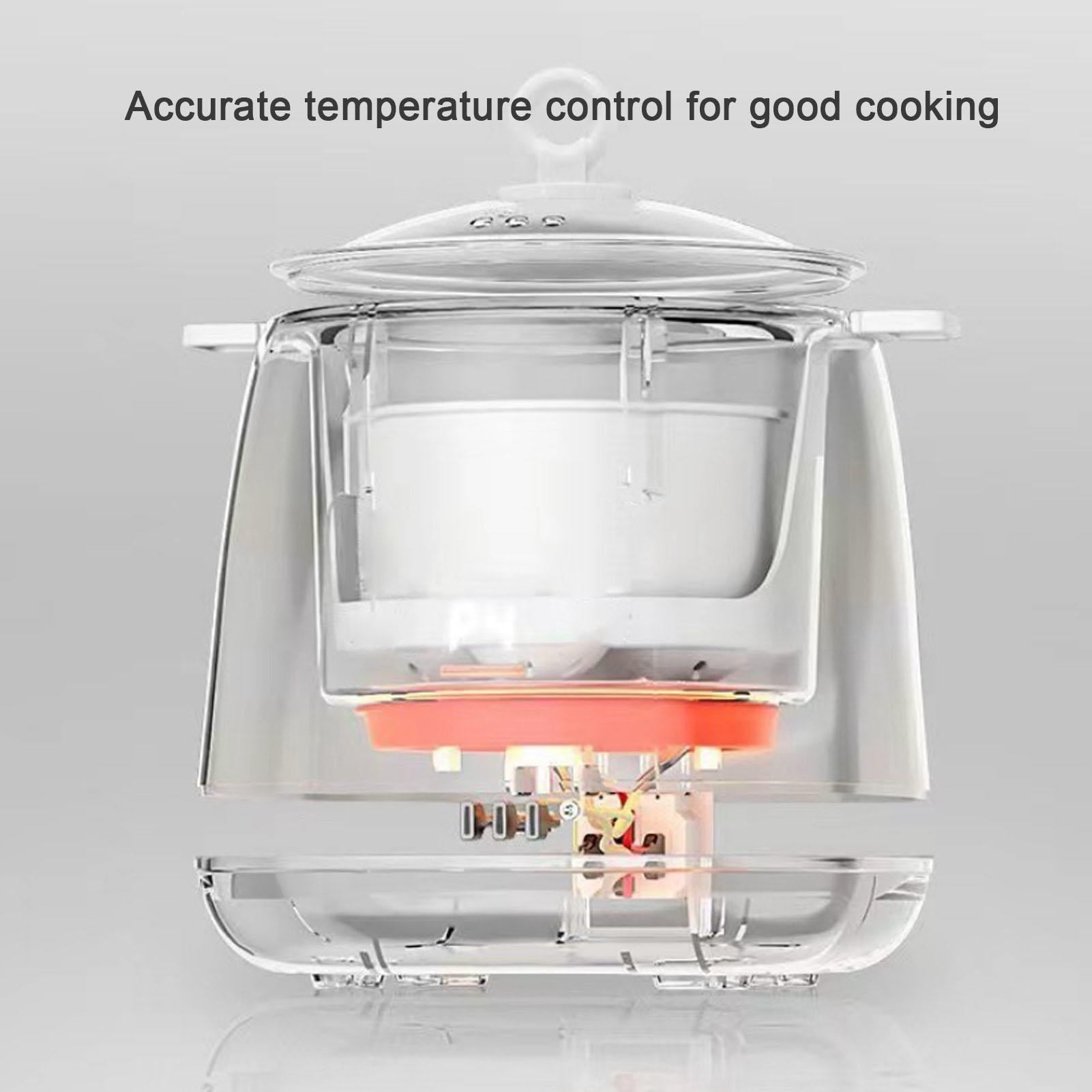 BOKYAN 6‑Function Electric Egg Cooker – Soft, Hard, Onsen, Custard, Tea & Yogurt – 4‑Egg Capacity, Auto Shut‑Off, Smart 12‑Hour Timer, Easy‑Clean Non‑Stick Design