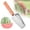 Silver, variant on Stainless Steel Watermelon Slicer, Melon Cutter Tool for Fruit, Sharp Blade Knife for Watermelon, Fruit Slicer for Cantaloupe, Kitchen Tool for Honeydew, Summer Fruit Cutting Gadget