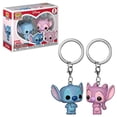 thumbnail image 1 of Llavero Funko Pop Juguete Paquete de 2 Lilo & Stitch & Angel Multicolor, 1 of 2