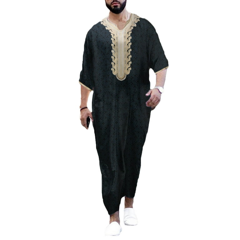 Mens kaftan shop dressing gown