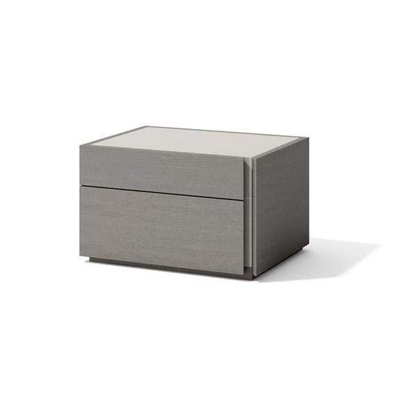 J&M Furniture 17868-NSR Faro Right Facing Night Stand - Grey