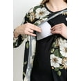 thumbnail image 4 of Black Floral Maternity Nursing Knit Tunic, 4 of 4