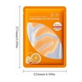 thumbnail image 2 of Fankiway Orange Hydrating Eye Lip Mask Set - Moisturizing Eye Lip Mask Combo, 2 of 5