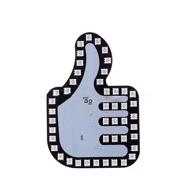 Panneau de Main LED Lumière Gestuelle - Accessoire Unique pour Voiture pour Communication