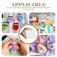 thumbnail image 5 of CATIEBYE 14Pcs Fabric Pieces for Crafts DIY Felt Sheets for Art Craft Making and Decorations, 5 of 5