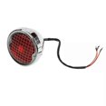thumbnail image 5 of Retro Universal Motorcycle LED License Plate Taillight For Harley Sportster Dyna Cafe Racer Bobber Custom Brake Stop Tail Light, 5 of 5
